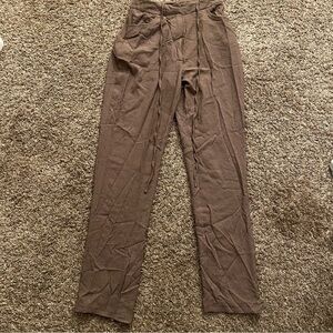 PrettyLittleThing Brown Pants with Relaxed Fit
